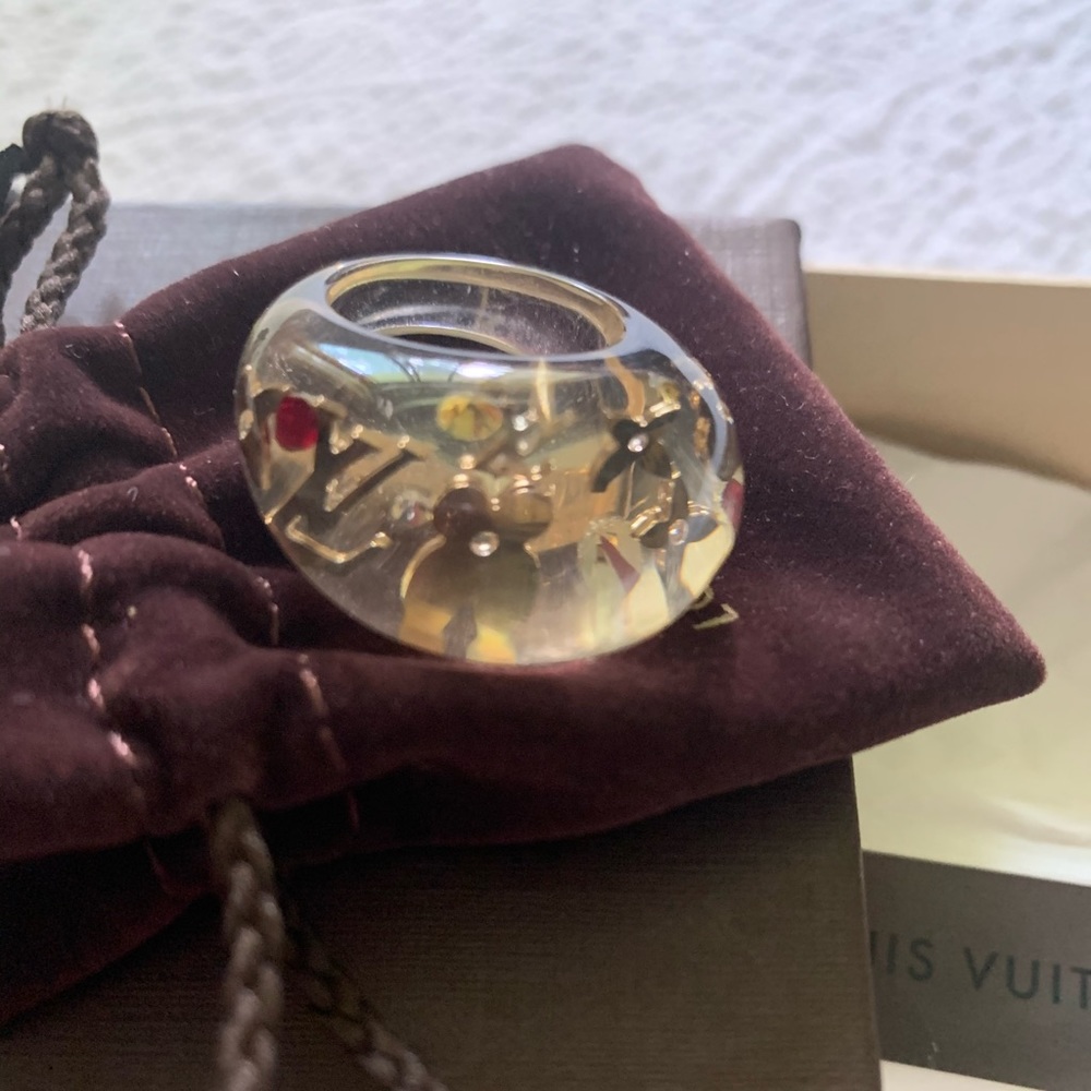 ❤️ Authentic Louis Vuitton Inclusion Ring ❤️ - Picture 2 of 6